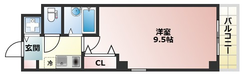 【間取り】 | YSパレス夕陽丘