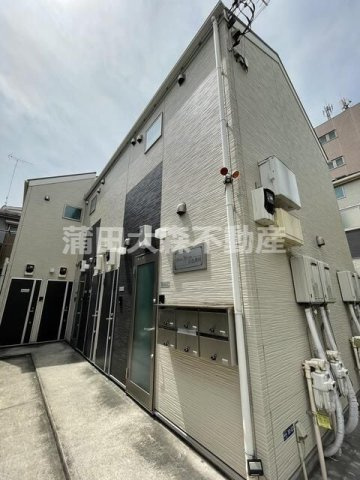 ベストハイム京急蒲田の外観|2017年1月築　木造地上2階建て総戸数6戸　東京都大田区西糀谷1丁目　
京浜急行空港線糀谷駅徒歩9分、京浜急行本線京急蒲田駅徒歩11分、梅屋敷駅徒歩14分