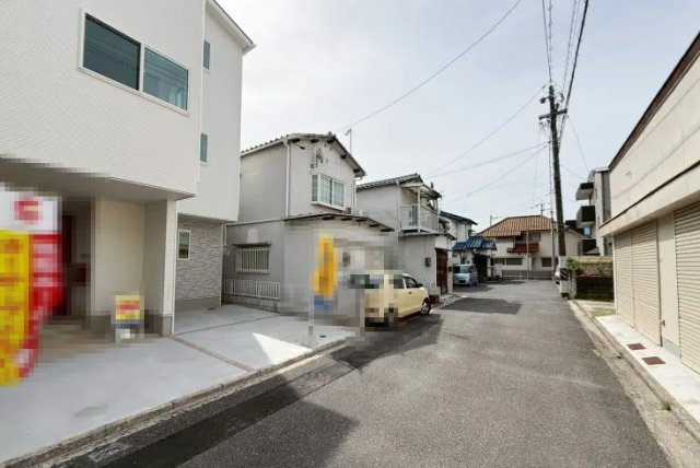 佐伯区三筋2丁目　№37267の前面道路含む現地写真