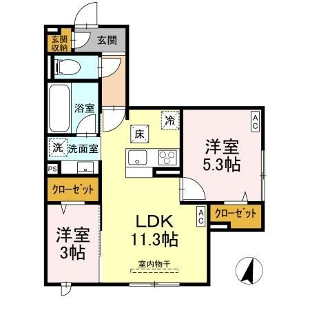 【間取り】 | DROOM原町田(ディールームハラマチダ)