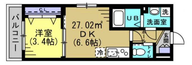 AJ北小金09の間取り