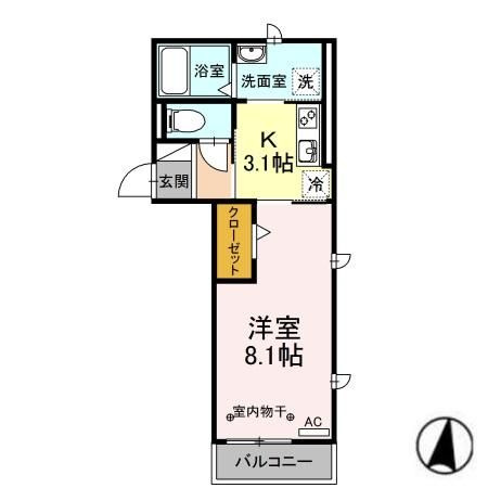 レジデンス大府駅クロスの間取り
