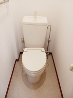 シンプルで使いやすいトイレです