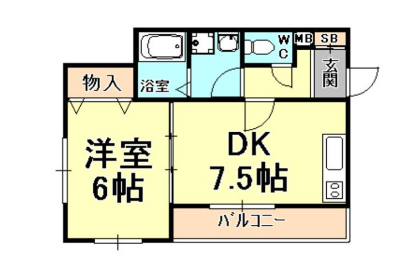 マノワールデルニエ【旭化成】の間取り