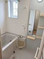 ゆったり過ごせるお風呂です