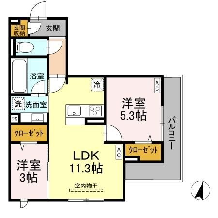 【間取り】 | DROOM原町田(ディールームハラマチダ)