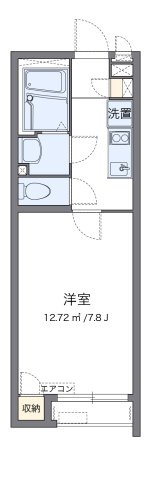 代表的な間取のため実際の間取とは異なる場合があります