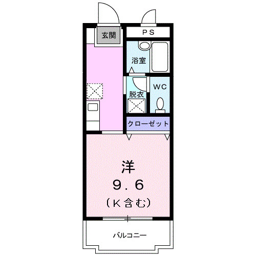 【間取り】 | ゴールドキャッスルⅡ