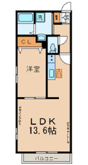 【間取り】 | エミ・アミティエ立川羽衣 | 間取りです。