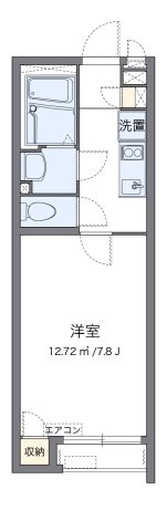 代表的な間取のため実際の間取とは異なる場合があります