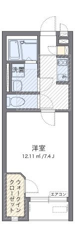 代表的な間取のため実際の間取とは異なる場合があります