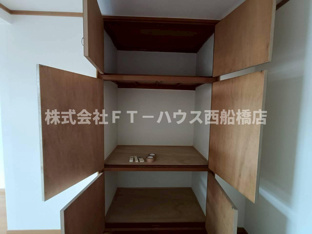 収納のためのスペースです