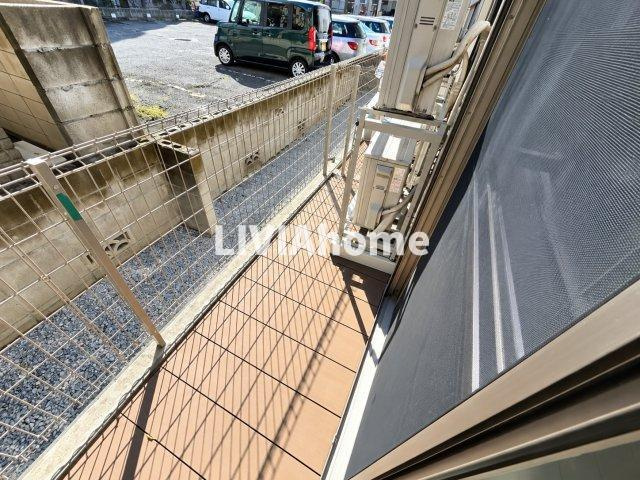 大田区山王４丁目のアパートのバルコニー|同シリーズの参考写真です。実際の設備・内装は現況を優先とさせていただきます。