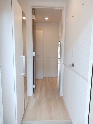落ち着いた玄関です