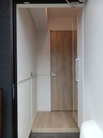 ゆったりとした玄関です