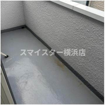 ロイヤルコーポ白根のバルコニー