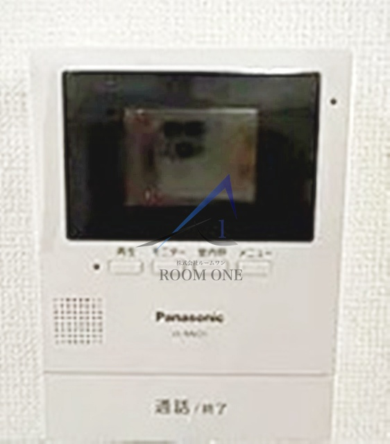 東建ニューハイツ九段のセキュリティ|モニター付きインターホンです。