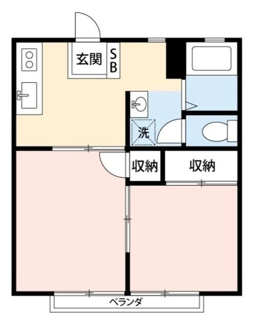 グリーンヴィラ旭Ⅱの間取り