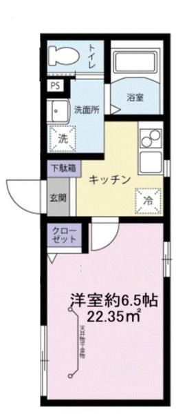 クレアセンリの間取り|間取りです。