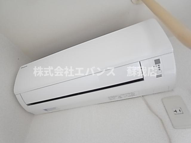 【設備】 | パセオクリサンテモ | エアコン付きです