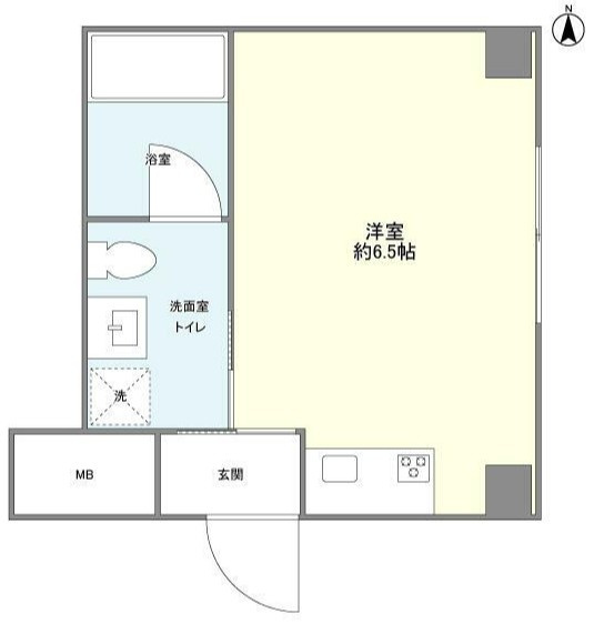 チュリス武蔵関の間取り