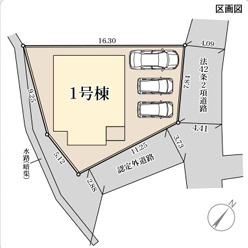リーブルガーデン那覇市具志の区画図