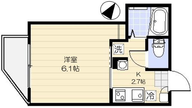 シャンテひばりヶ丘の間取り