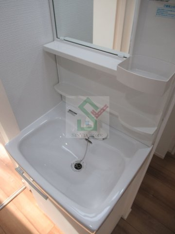 シャンテひばりヶ丘の独立洗面台