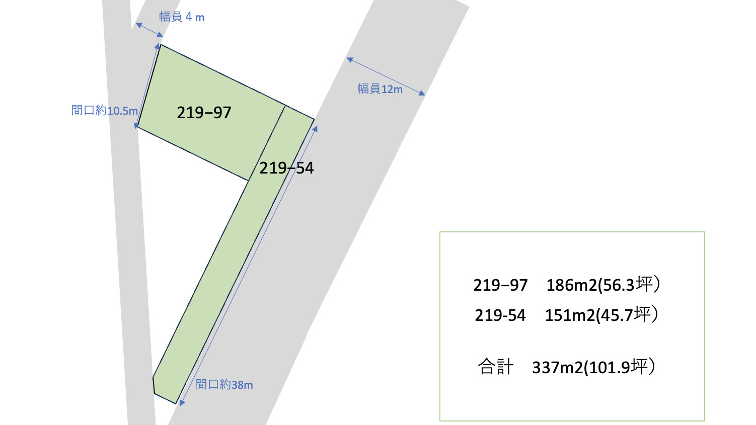 西根字石川西　売地