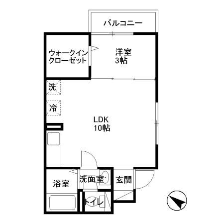 ネルフ豊玉の間取り