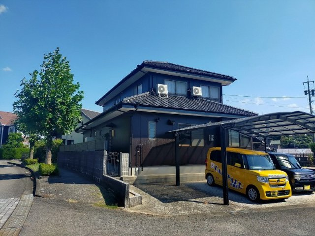 大潟町美崎が丘戸建の外観|北西側から