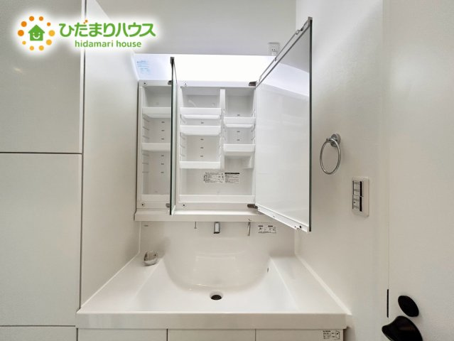 上尾市原市0631①　新築戸建　01の洗面所
