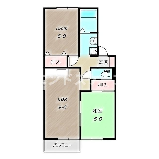 プレミエールＡの間取り|高崎、前橋のお部屋探しはエンドスケープまで！お客様の理想お聞かせ下さい♪