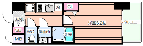 【間取り】 | アルティザ新大阪D.C.