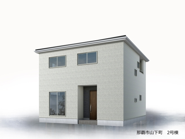 リーブルガーデン那覇市山下町の外観パース