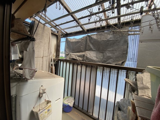 大門町４丁目　戸建てのバルコニー