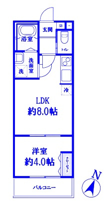 エターナルハピネス氷川の杜の間取り