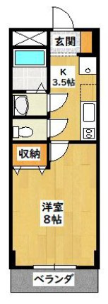 ライフパークアレイの間取り