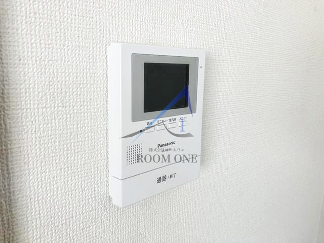 プライムハイツのセキュリティ|モニター付きインターホンです。