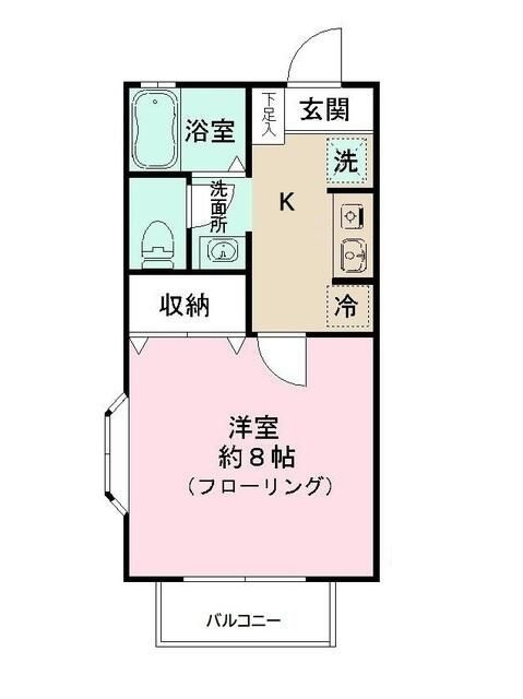プライムハイツの間取り|間取りです。