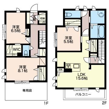 ルナ　フォレナの間取り