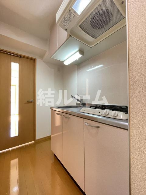 千代田区飯田橋２丁目の賃貸マンションのキッチン