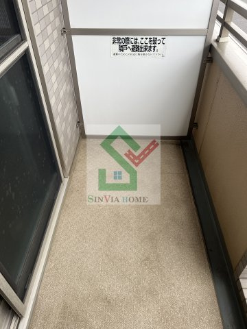 西東京市富士町2丁目マンションのバルコニー