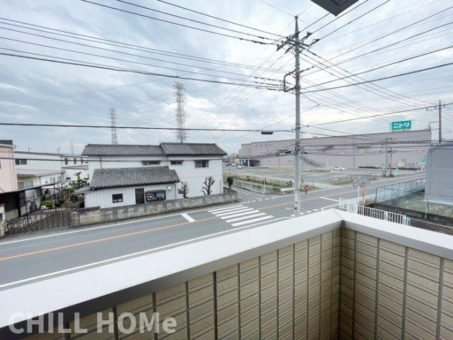 D-room倉賀野町のバルコニー|他社様掲載物件もまとめてご紹介、ご案内可能です(^^)/