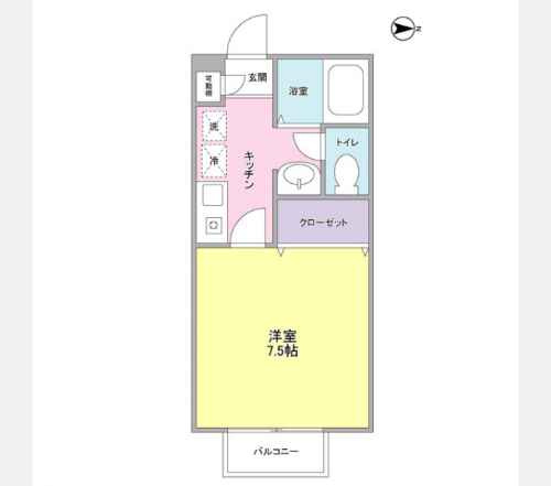 【間取り】 | カーサ寿 | 間取