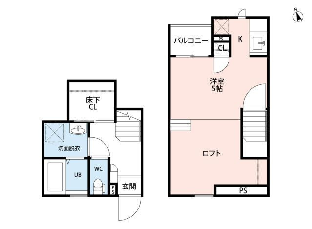 ＣＢ春日部ドールの間取り