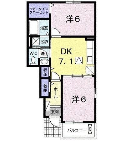 アヴァンツァートの間取り