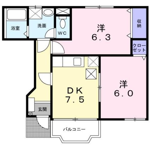 【間取り】 | サニーフォレスト