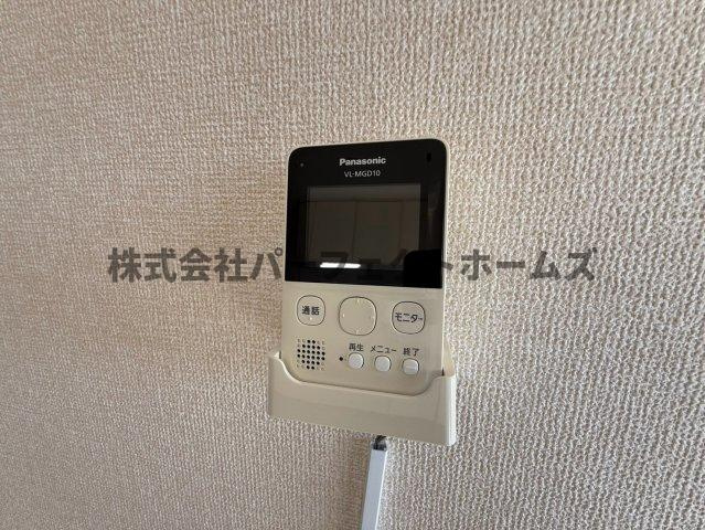 家具町ハイツの設備|TVモニターです