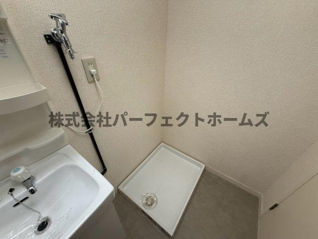 家具町ハイツのその他|洗濯機置場です